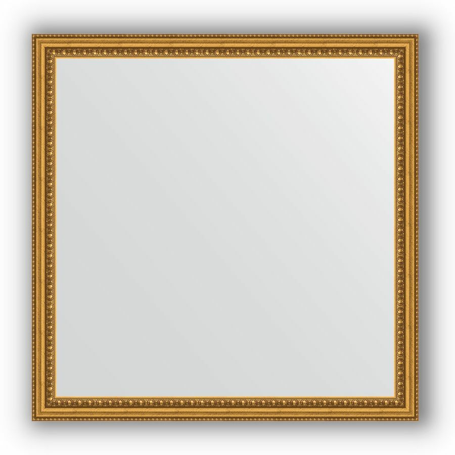 Ogledalo perle 72x72 cm zlatne Evoform Definite BY 1022