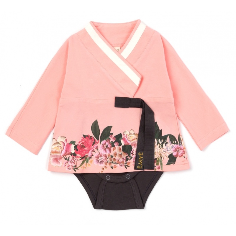 Bodysuit-kimono YOMAYO Rosa storlek 62