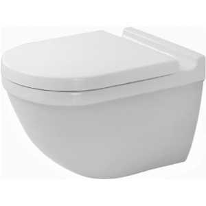 Toilet wall mounted Duravit Starck 3 with lift seat (2225090000, 0063890000)