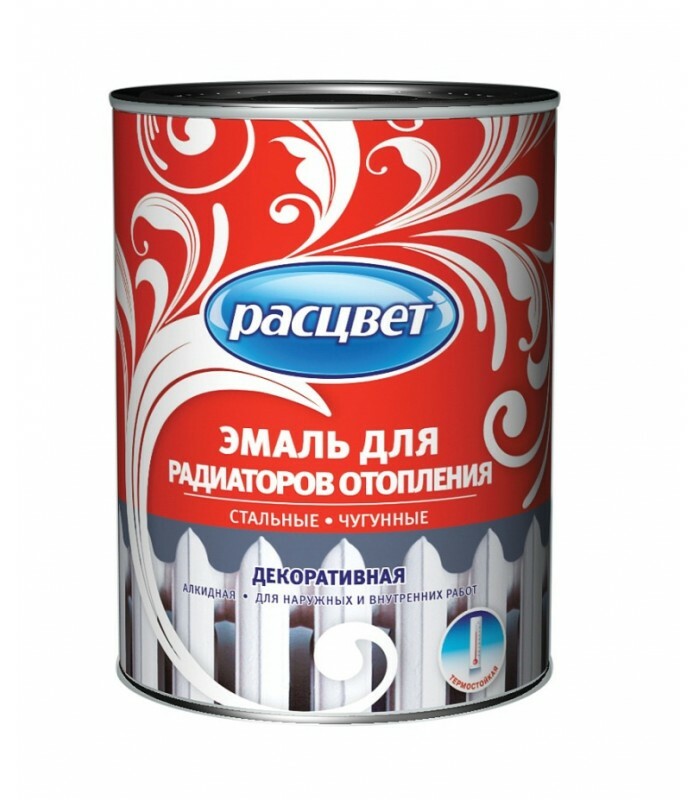 Blossom Empils 1 kg, Heat-resistant alkyd enamel For radiators (white)