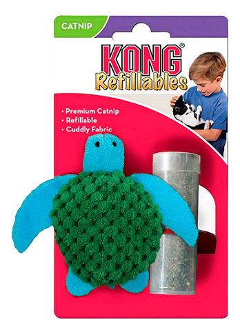 Plyšová hračka pro kočky KONG, textil, 7 cm