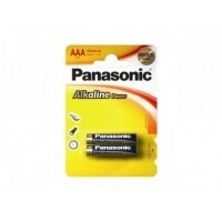 Batteri Panasonic LR03 Alkaline Power, 2 stk