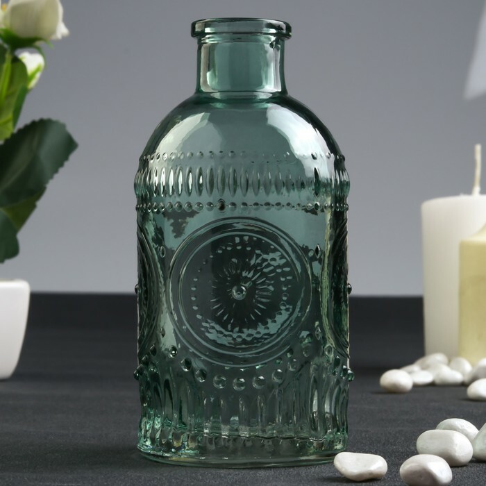 Botella para aceites aromáticos / vidrio decorativo \