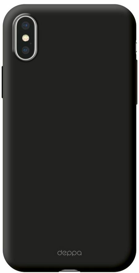 Klip na púzdro Deppa Air Case na Apple iPhone X čierny