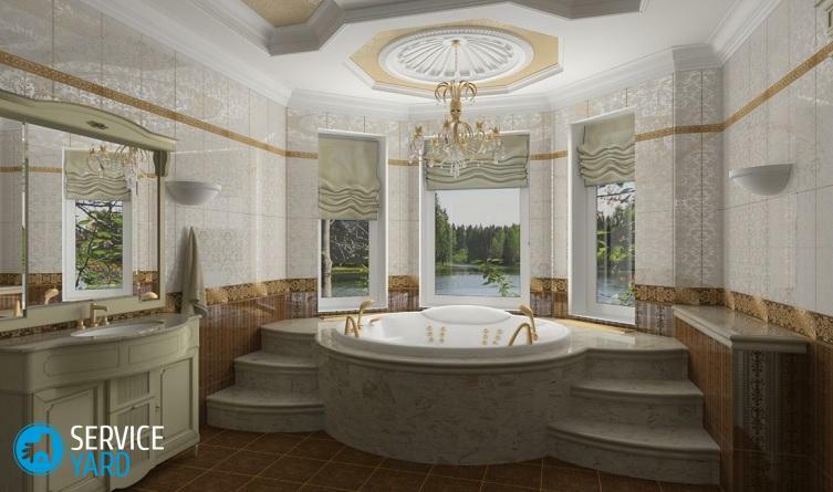 עיצוב של חדר אמבטיה קלאסי