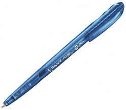 Automatické kuličkové pero. Maped GREEN ICE CLICK 1 mm, trojúhelníkový. černé pouzdro, modré