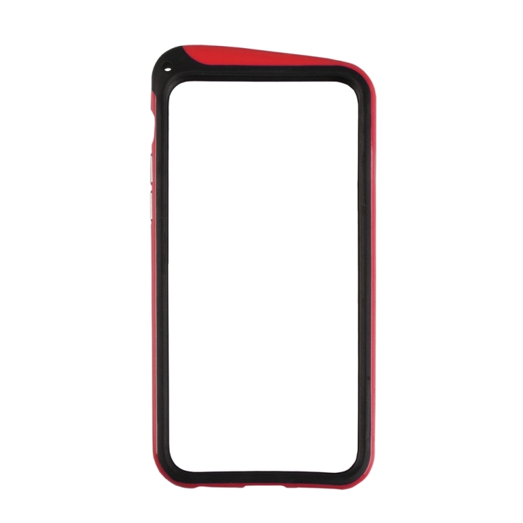 Nárazník pre iPhone 6 / 6s NODEA so šnúrkou na krk (červený) R0007137