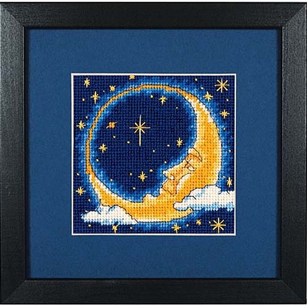Dimensions embroidery kit art. DMS-07173 Month-dreamer 13x13 cm