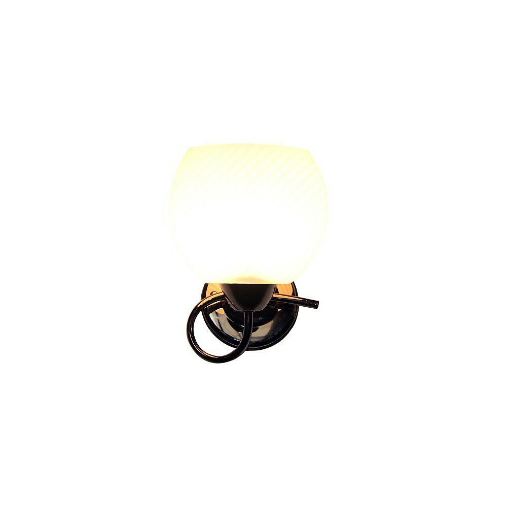 Candeeiro de parede ID lâmpada Elda 853 / 1A-Blackchrome