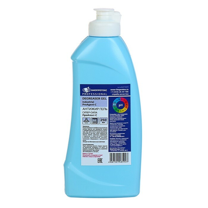 Anti-vet supersterke gel, 250 ml