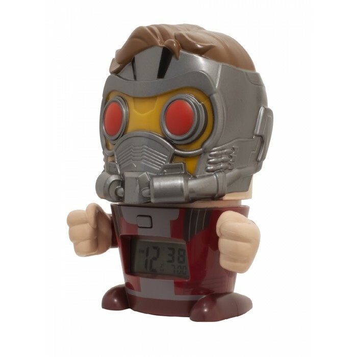 Katso Marvel (Marvel) Herätyskello BulbBotz-minifiguuri Star-Lord Star-Lord 14 cm