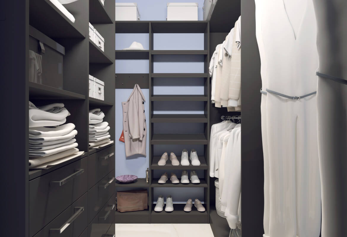 Garderoba: fotografija 4 m2, zasnova v majhni sobi, primeri notranjosti