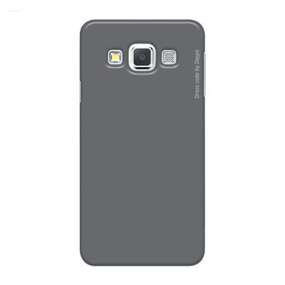 Deppa Air -kotelo Samsung Galaxy S3 PU + -suojakalvolle (harmaa)