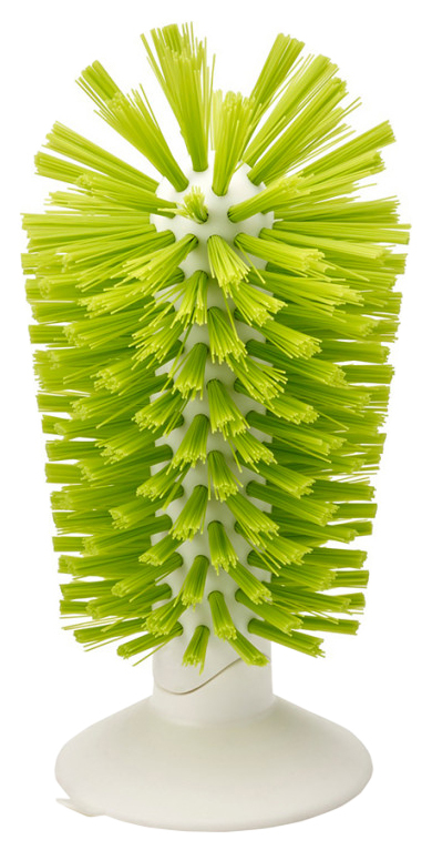 Suction cup brush-up green