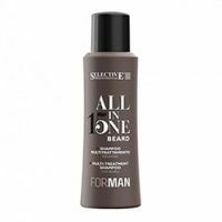 Selective Professional All In One šampon za brado - večnamenski šampon za brado, 100 ml