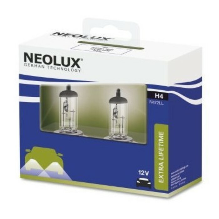 Autolamp NEOLUX Extra Lifetime, H4, 12 V, 60/55 W, N472LL-SCB
