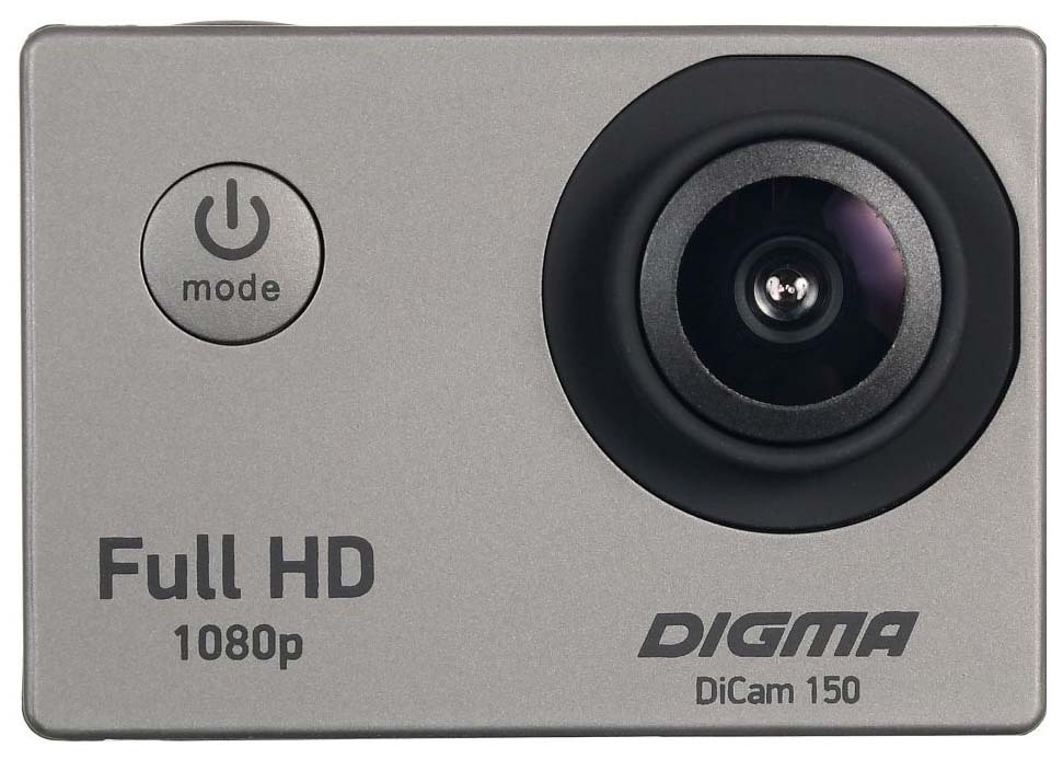 Action-Kamera VM Digma DiCam 150 Grau