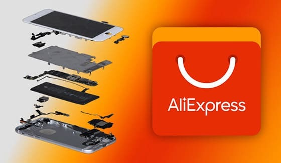 Hur mycket kostar det att montera en iPhone 7 från reservdelar från AliExpress: DIY kinesisk kopia av en stilikon
