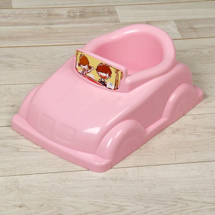 Otroška lončasta igrača " Car", roza barve