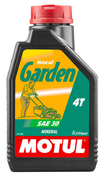שמן מוטורי מינרלי MOTUL Garden 4T 30 1 ליטר