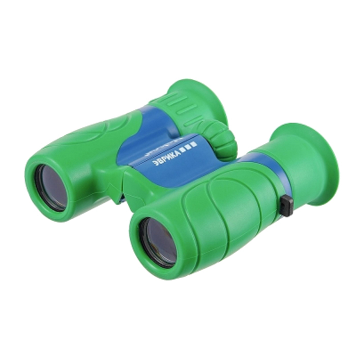 Children's binoculars Veber " Eureka", 6 × 21, G / B, green / blue