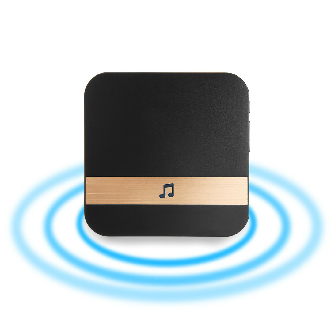 Draadloze Wifi Deurbel Afstandsbediening Digitale 4-Tone Thuis Deurbel Ontvanger