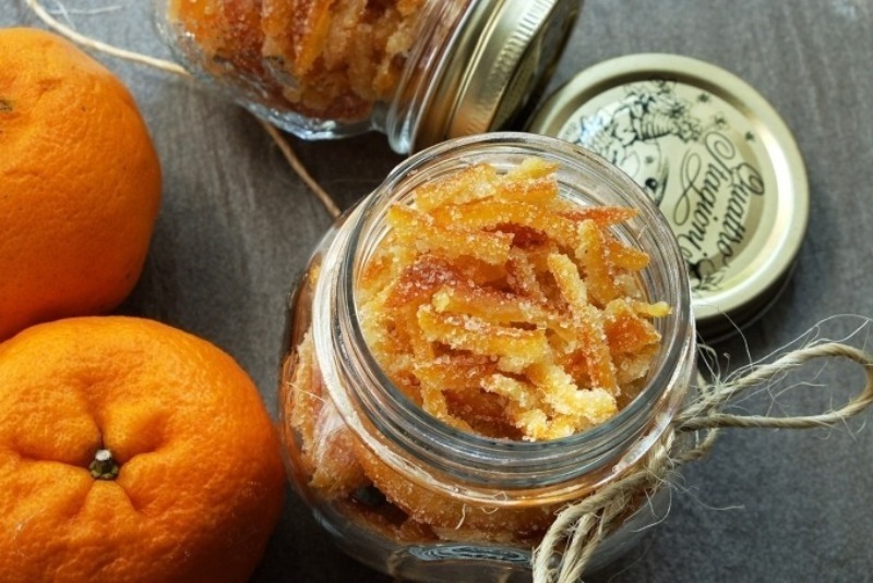 How to use the tangerine peels left over from the New Years celebration
