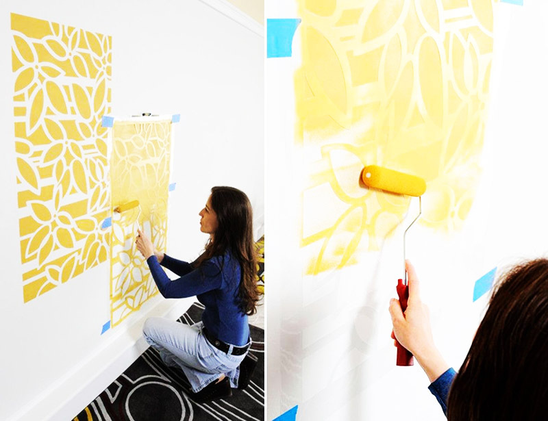 Dekorativ maling til vægge - hvordan man bruger, applikationsfunktioner