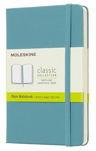 Kladblok, Moleskine, Moleskine Classic Pocket 90 * 140mm 192 st. ongevoerd hardcover blauw