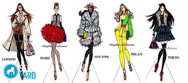 Fashion design - drawings