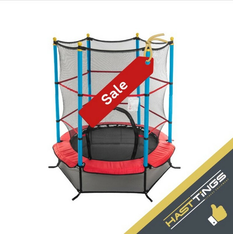 Mini trampolin z mrežnimi nosilci 54 " 4,5 čevljev