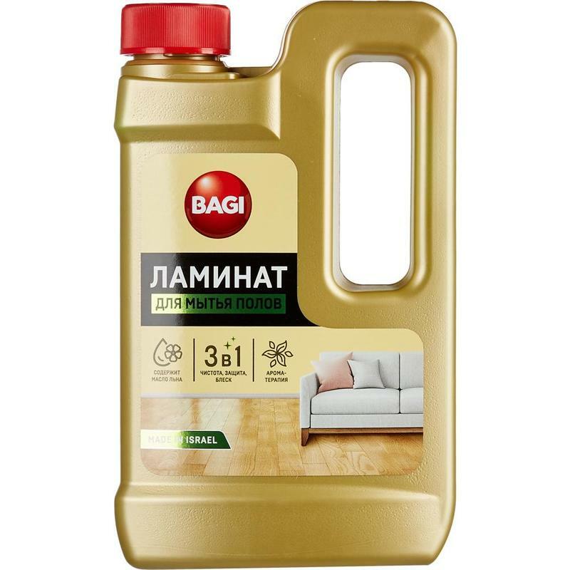 Välineet lattioiden puhdistamiseen Bagi -laminaatti 550 ml