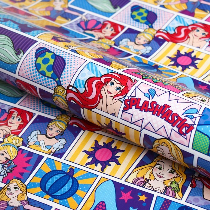 Packaging paper 70x100 cm, Princesses