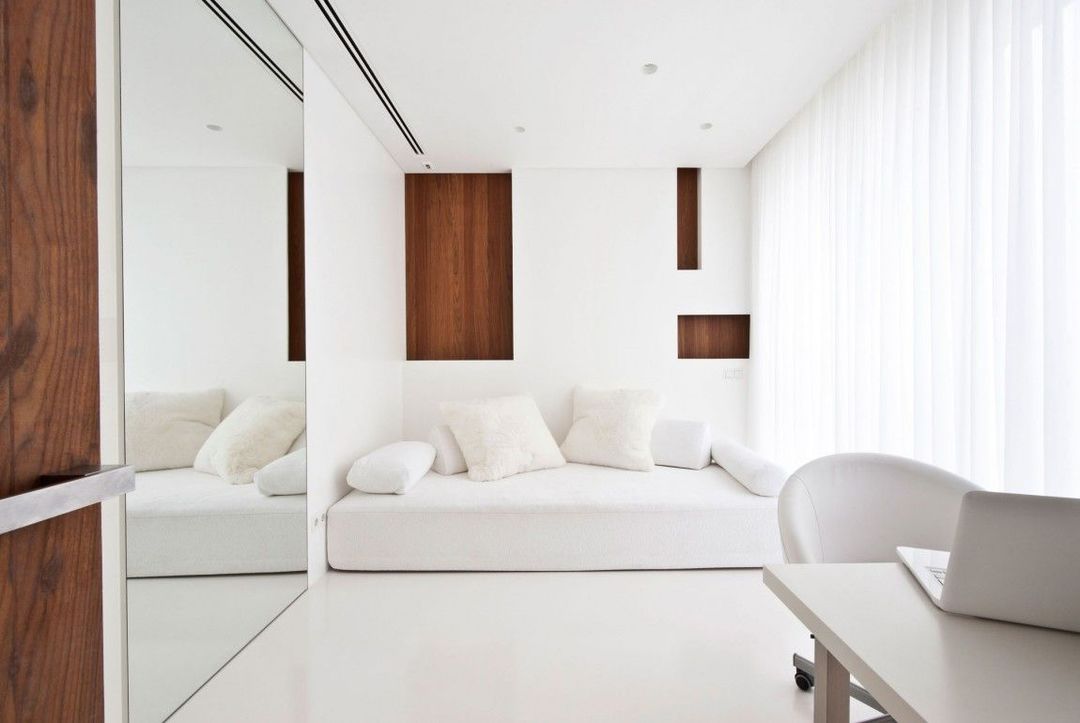 fehér lakás belső fotó design