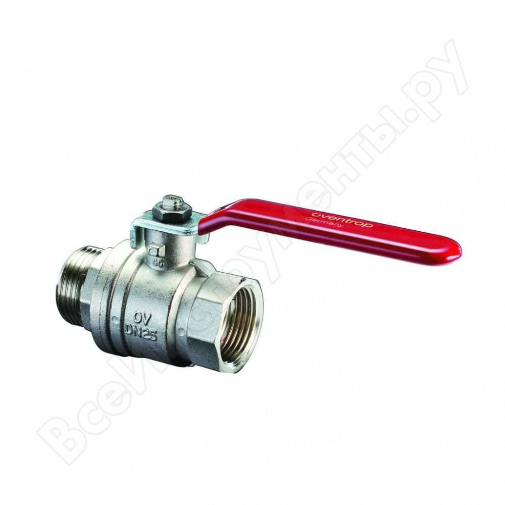 Oventrop optibal ball valve, full bore, dn-15, 1/2 \
