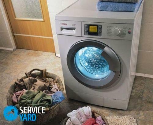 Hmotnosť práčky v práčke