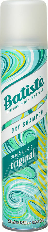 שמפו לשיער יבש מקורי של Batiste 200 מ" ל
