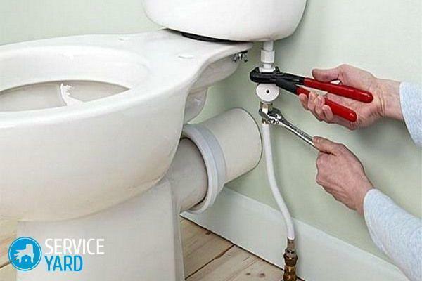 How to install a toilet in a private house?