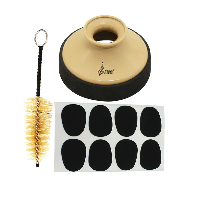 PC. / Set Cover Mute Headpiece Brush Toothed pads Sax Wind Instrument Parts