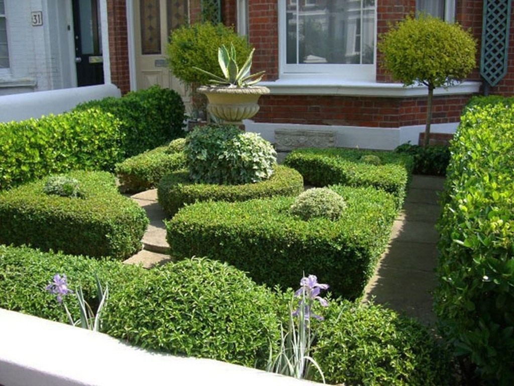 Palace style of the garden landscape small area