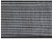 Lint vibudele, 8 cm x 25 m, värv: must, kunst. S3501
