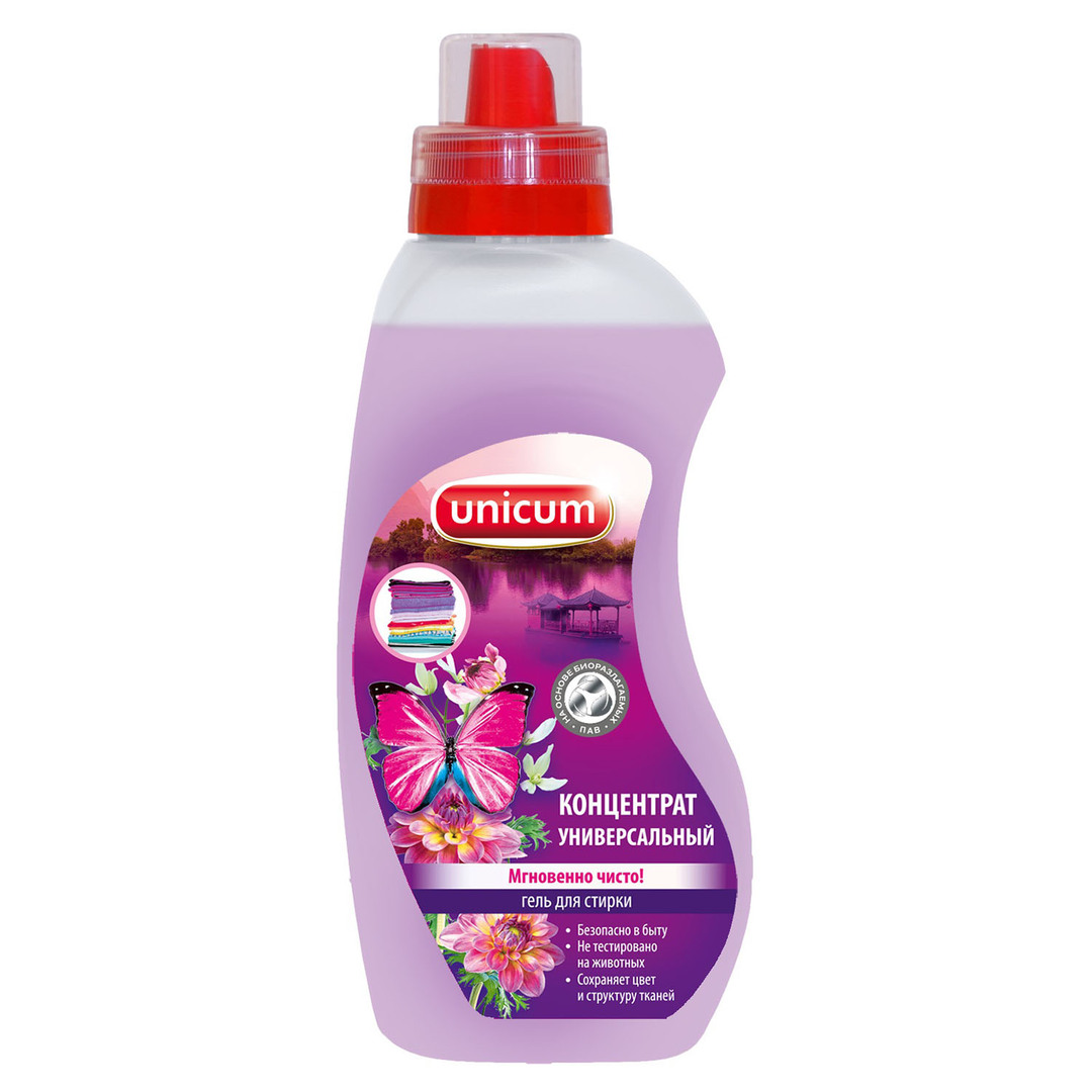Washing gel universal Unicum concentrate 750ml 305785