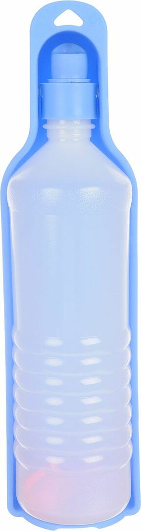 GiGwi Haustiertrinker Reiseflasche, blau, 750 ml