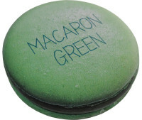 Zakspiegel Dewal Beauty Macaroni, rond, groen, 6x6x1.5 cm