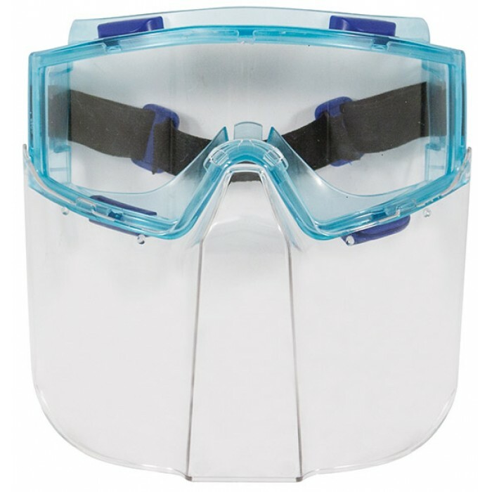 Okulary ochronne Fit Panorama 12205 z osłoną twarzy