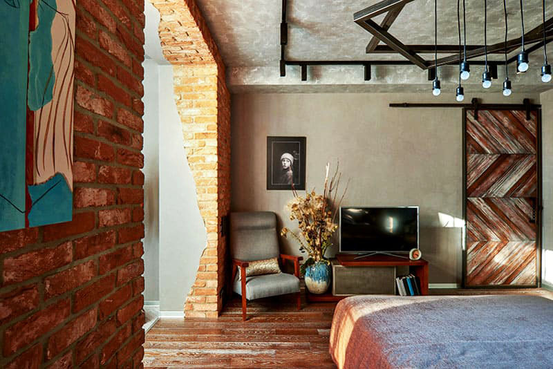 Nowy apartament Kristiny Orbakaite w stylu loftu zrobił wrażenie na fanach