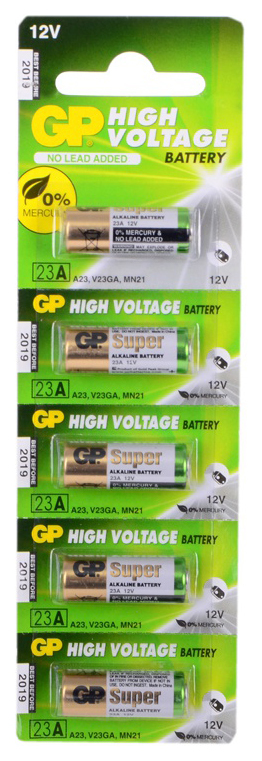 Bateria GP Baterie Super Alkaline 23AF 5 sztuk