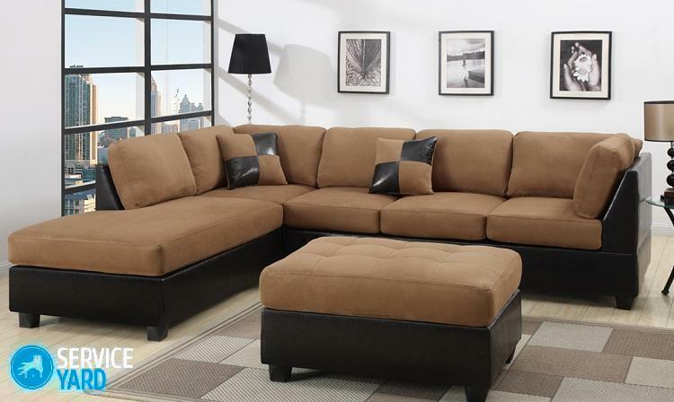 Qual tecido é melhor para um sofá?