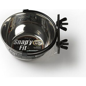 Midwest Snapy Fit rostfritt stål skål 10 oz. för burar och skåp rostfritt stål 300 ml