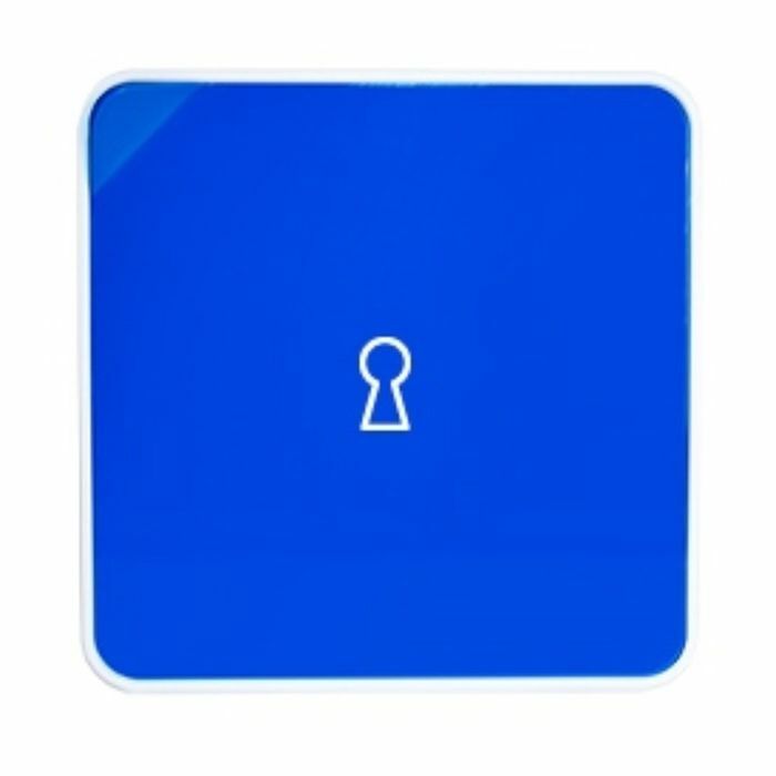 Krabice klíčů Byline modrá